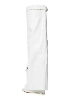 Alexia- Covered Wedge Boot