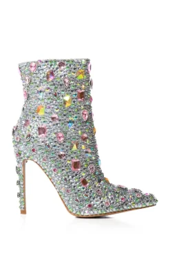 Arnica- Jeweled Stiletto Bootie