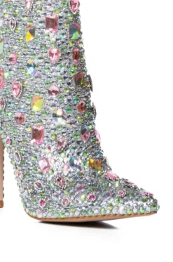 Arnica- Jeweled Stiletto Bootie