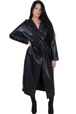 Asap-Riri Hooded Trench Coat