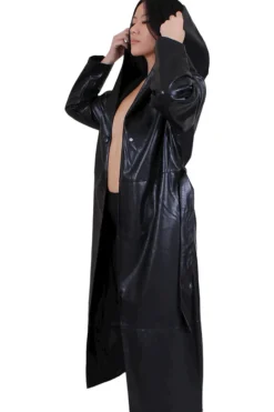 Asap-Riri Hooded Trench Coat