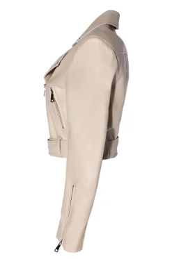Attalae Plus Size Moto Jacket
