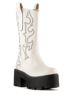 Blizzard- Chunky Western Boot