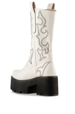 Blizzard- Chunky Western Boot