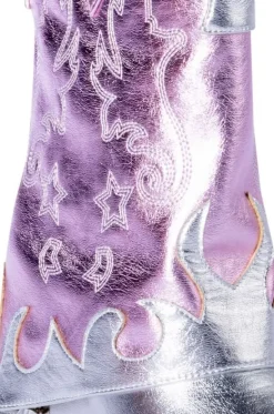 Bria- Fold-Over Wedge Western Bootie