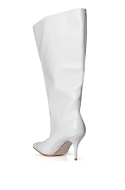 Brighten- Oversized Knee High Stiletto Boot