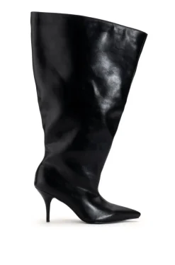 Brighten- Oversized Knee High Stiletto Boot