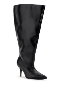 Brighten- Oversized Knee High Stiletto Boot