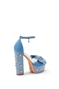 Chalini- Bejeweled Platform Sandal