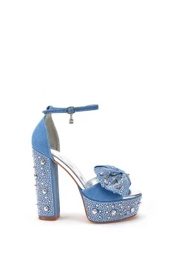 Chalini- Bejeweled Platform Sandal