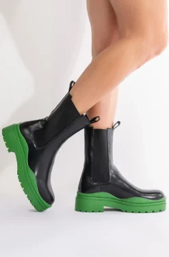 Ghosted Green Chelsea Boot