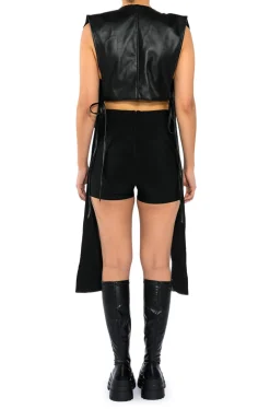 Henny-Vest Long Tie Vest