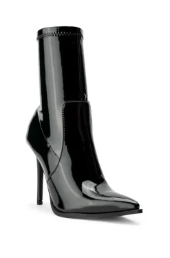 Isabella- Patent Stiletto Bootie