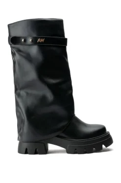 Jet- Covered Knee High Boot