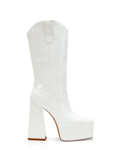 Kacey- Platform Western Boot