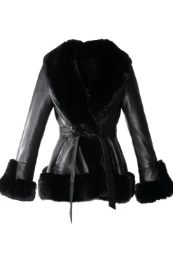 Kenzy Plus Size Faux Fur Coat