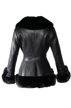Kenzy Plus Size Faux Fur Coat