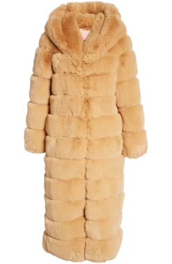 Luxe-Jenny Faux Fur Coat