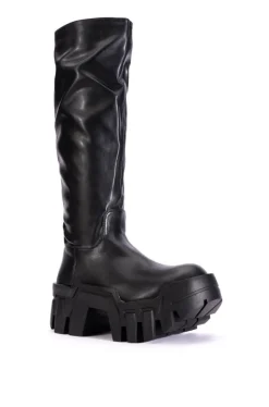 Lyrica- Chunky Knee High Boot