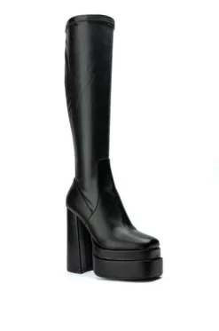 Maxine- Platform Knee High Boot