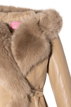 Nabina Faux Fur Coat