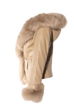 Nabina Faux Fur Coat