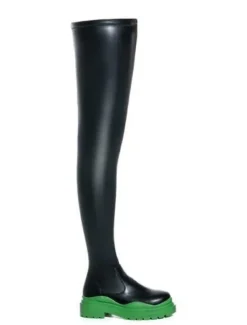 Naomi- Lug Thigh High Boot