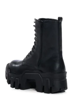 Olympia- Chunky Lace Up Bootie
