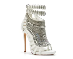 Pusher- Bejeweled Heeled Sandal
