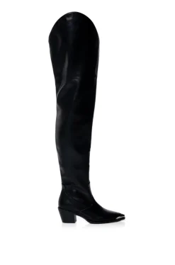 Ria- Thigh High Western Boot
