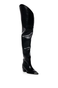 Ria- Thigh High Western Boot