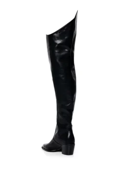 Ria- Thigh High Western Boot