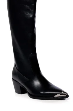 Ria- Thigh High Western Boot