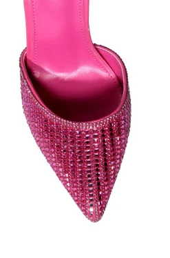 Riss- Crystal Ankle Wrap Pump