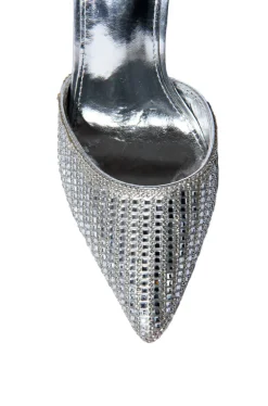 Riss- Crystal Ankle Wrap Pump
