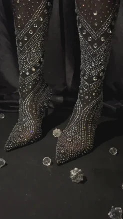 Roxy- Stocking Stiletto Boot