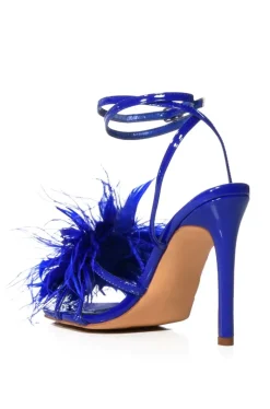 Santos- Feather Stiletto Sandal