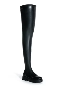 Surgical Pu Thigh High Boot