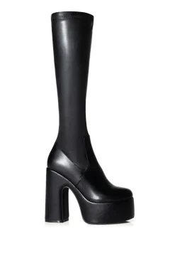 Sutton- Platform Stretch Boot