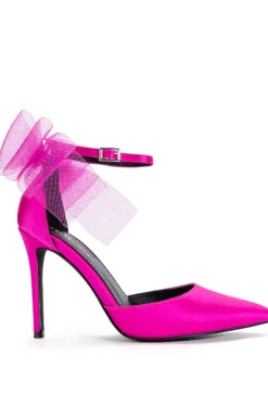 Sweetie- Ankle Strap Bow Pump