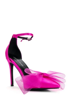 Sweetie- Ankle Strap Bow Pump