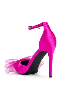 Sweetie- Ankle Strap Bow Pump