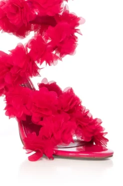 Theodosia- Rosette Stiletto Sandal