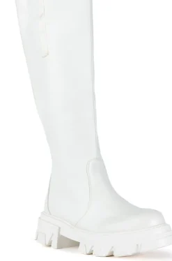 Valerie- Knee High Lug Boot