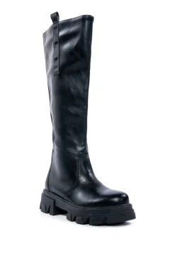 Valerie- Knee High Lug Boot